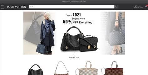 louis vuitton website scam.